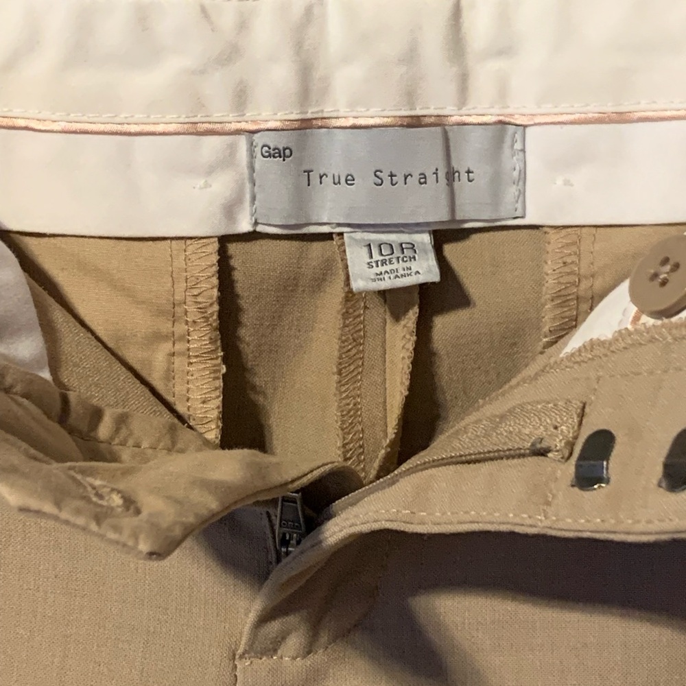 Gap True Straight Pant Size 10 R